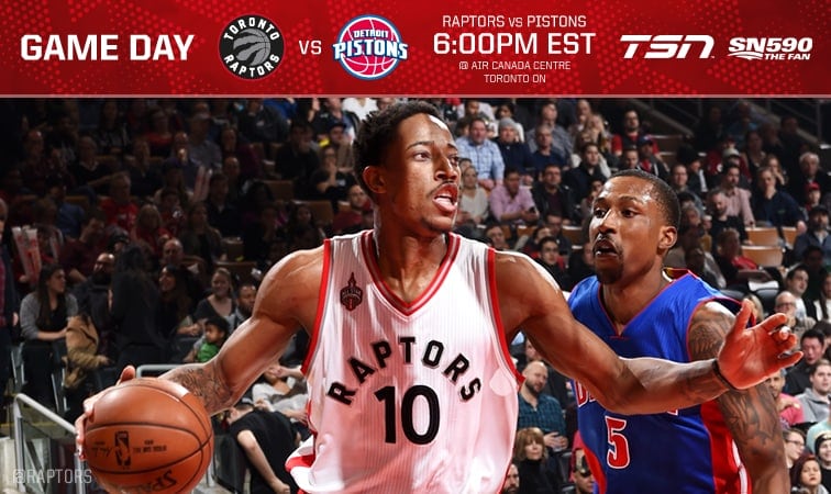 Game Preview: Raptors vs. Pistons | Toronto Raptors