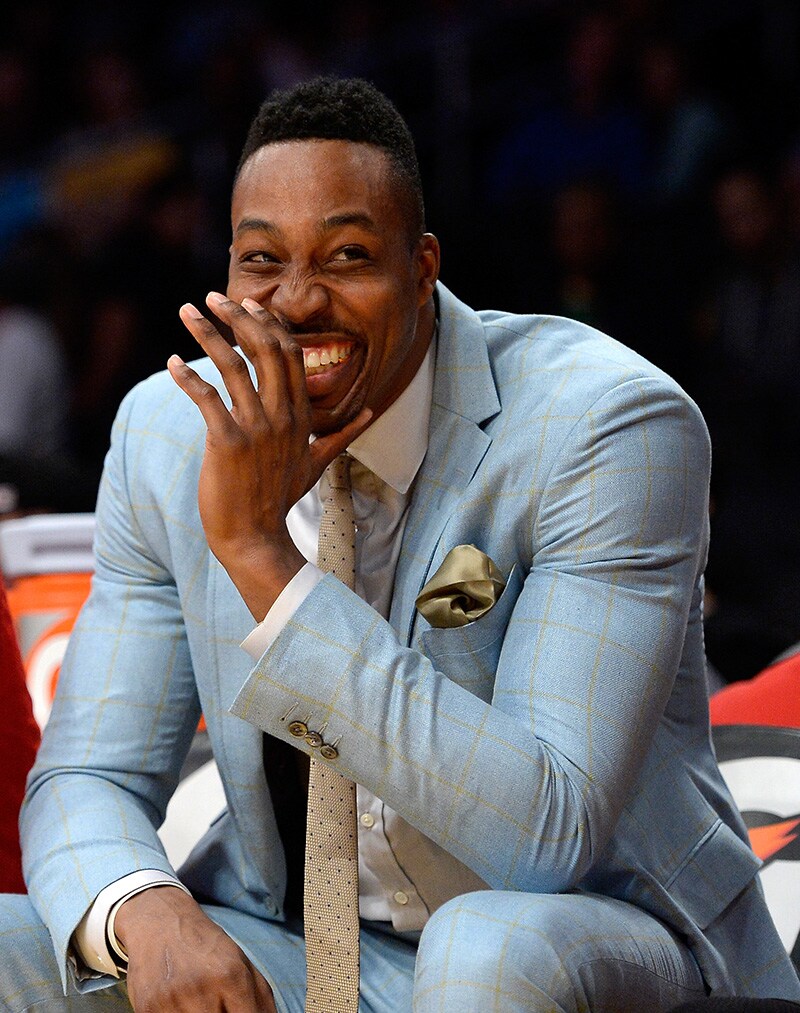 Dwight Howard's Sideline Fashion | Houston Rockets