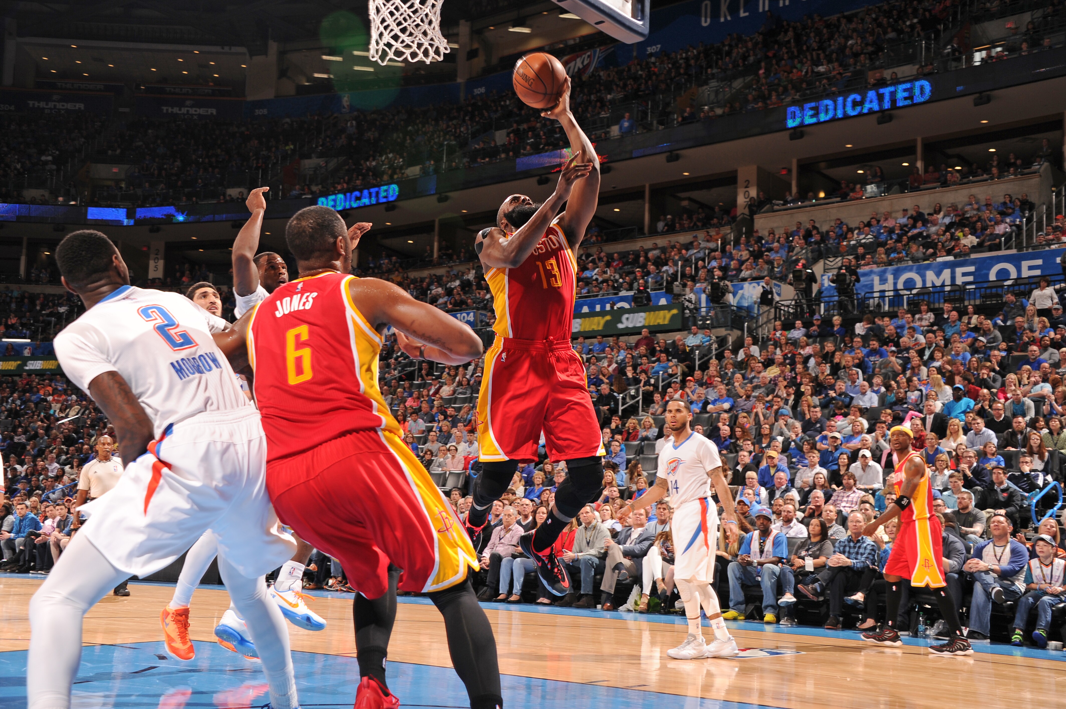 Photos: Rockets at Thunder 04/05/2015 Photo Gallery | NBA.com