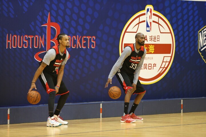 Photos: Rockets Practice in Shanghai | Houston Rockets