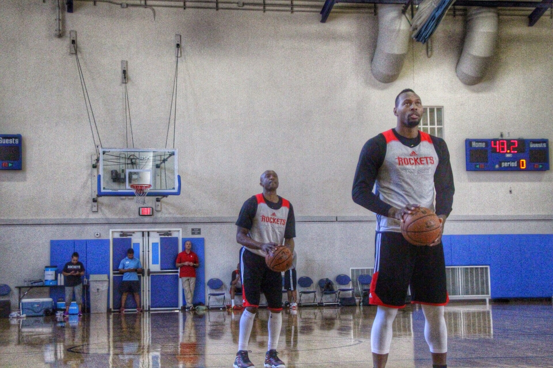 Practice at UCLA | Houston Rockets