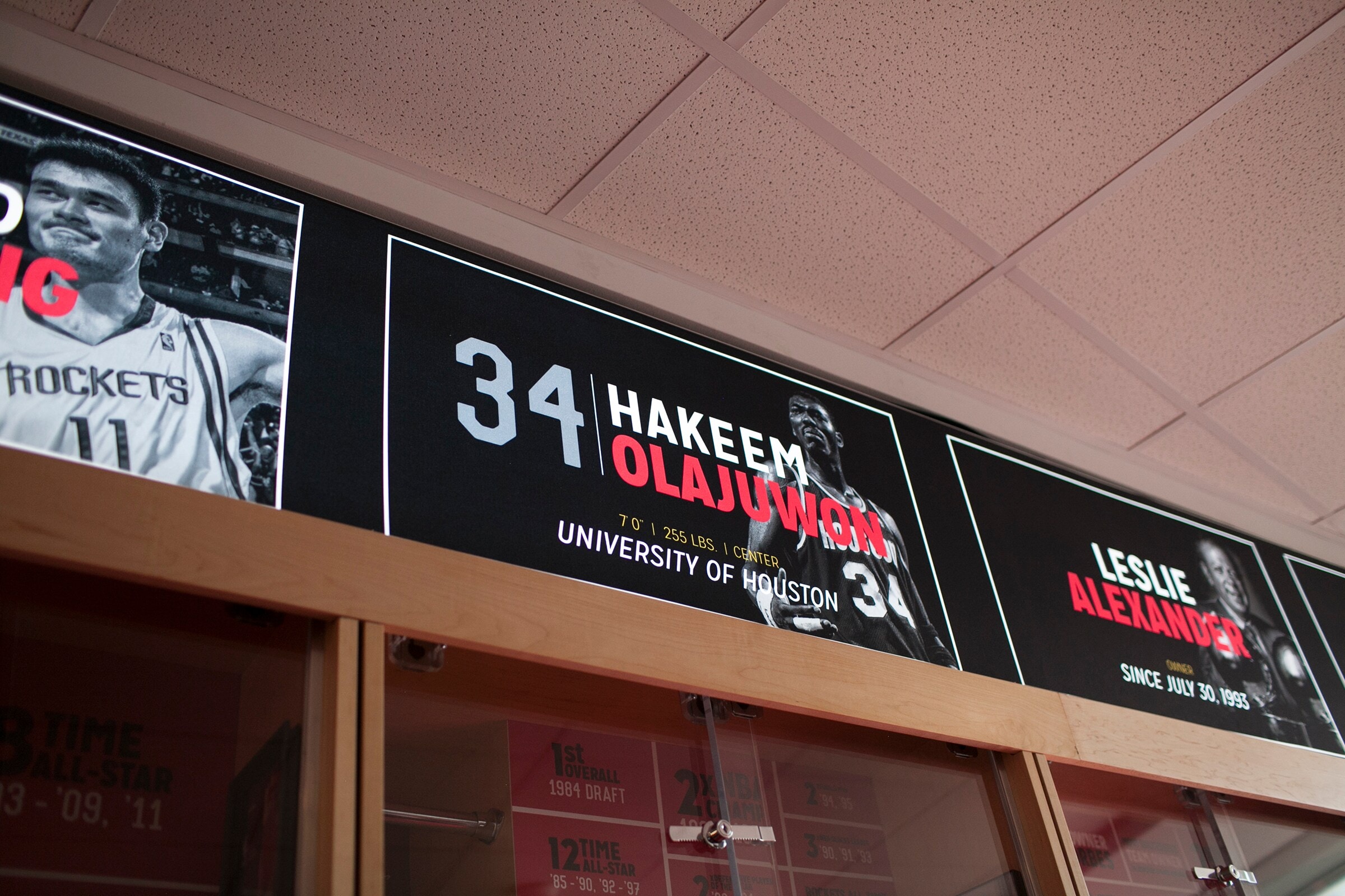 Legends Lockers Unveiling | Houston Rockets