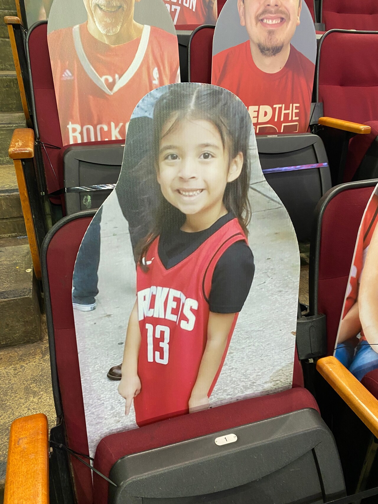 Houston Rockets Fan Cutouts - Section 106 | Houston Rockets
