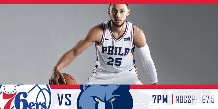 Game Preview | Sixers vs. Grizzlies | Philadelphia Sixers