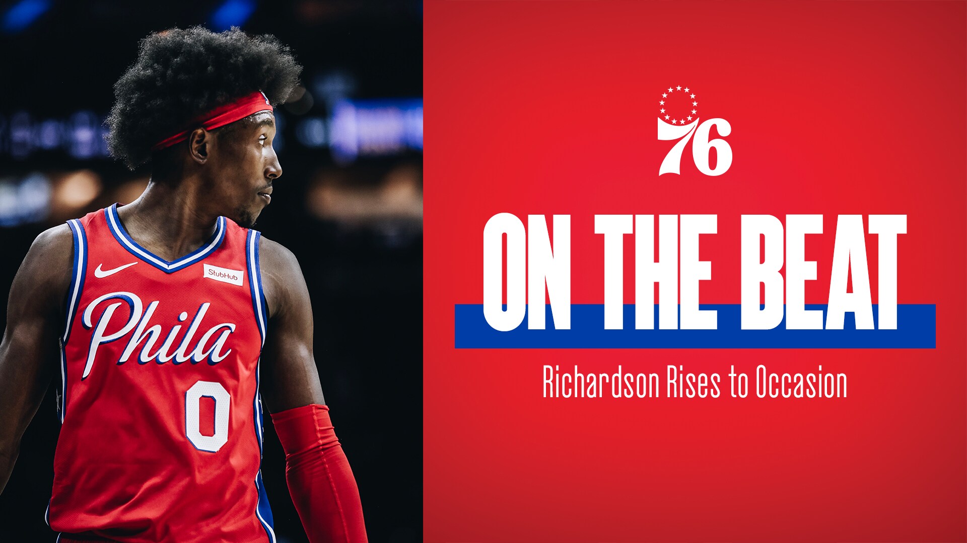 Richardson Rises to Occasion Philadelphia Sixers