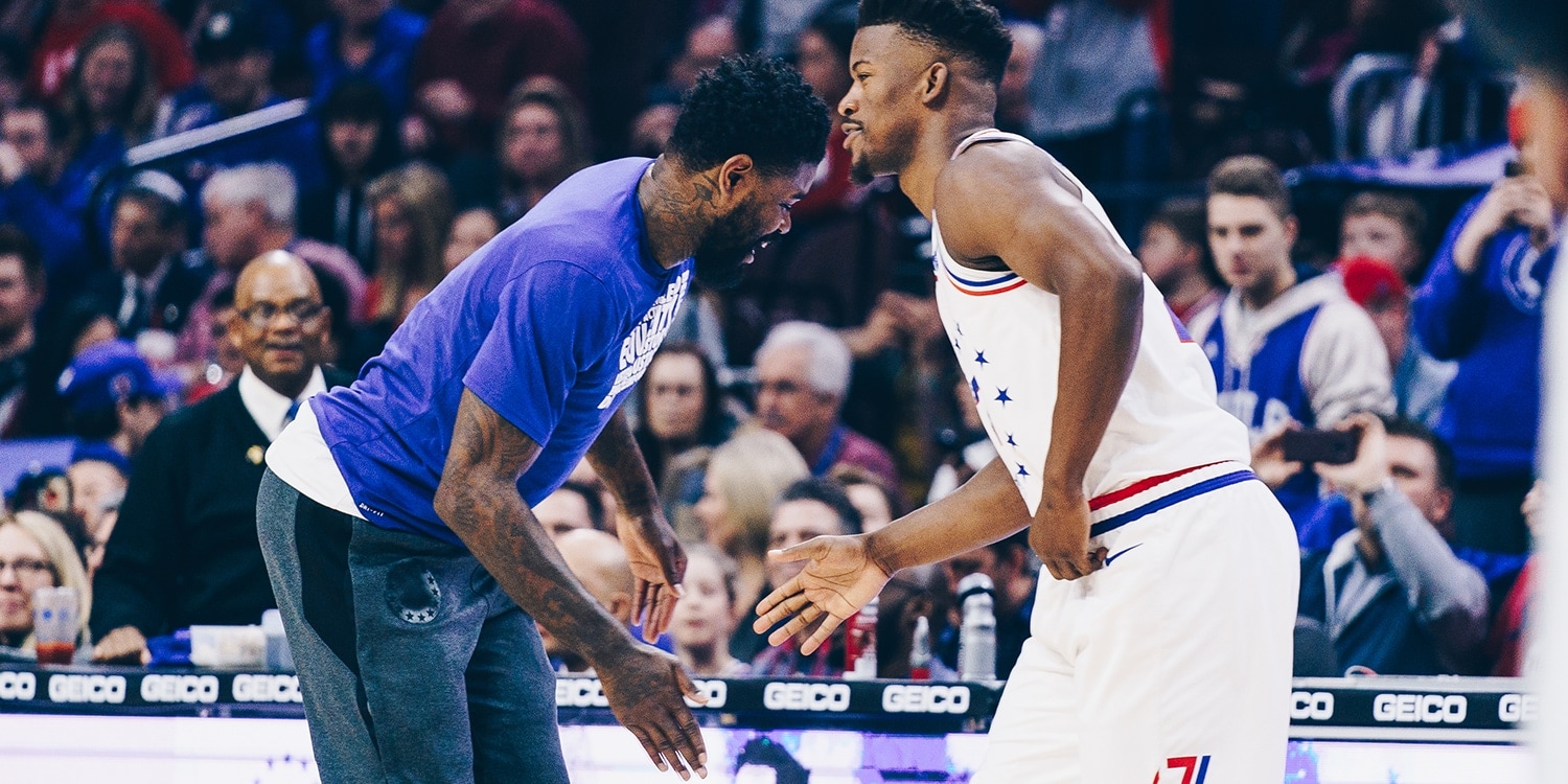 Johnson Pulls Double Duty | Philadelphia Sixers