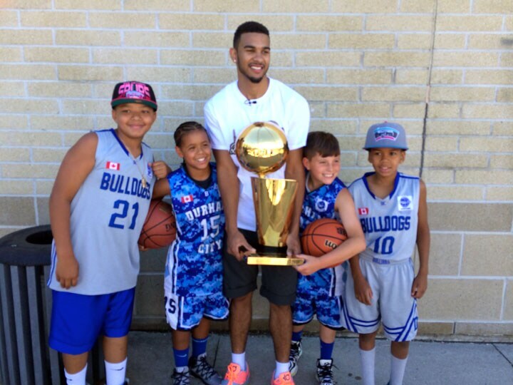 Larry visits Cory's High School and the Set Photo Gallery