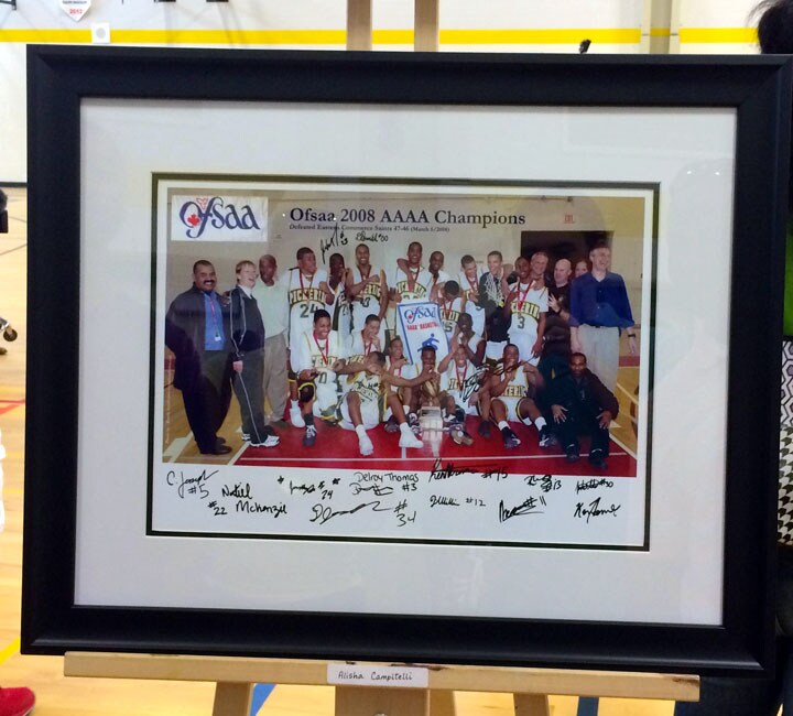 Larry visits Cory's High School and the Set Photo Gallery