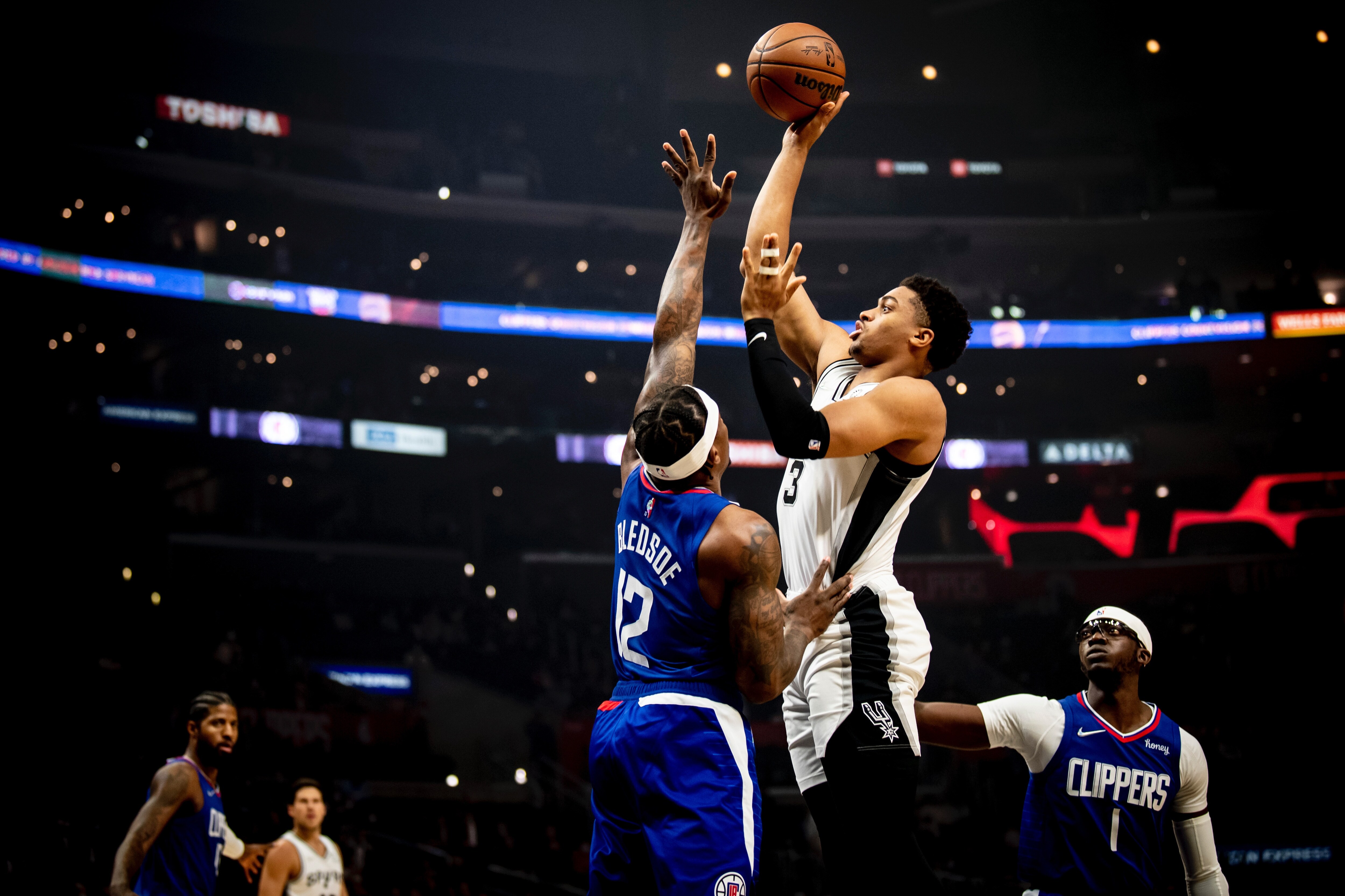 Slideshow-image: Photos from Tuesday's game versus the Los Angeles Clippers....