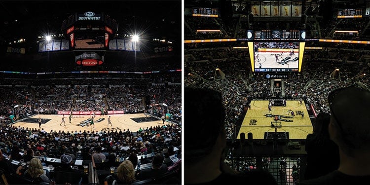 AT&T Center Renovations: Before & After | San Antonio Spurs