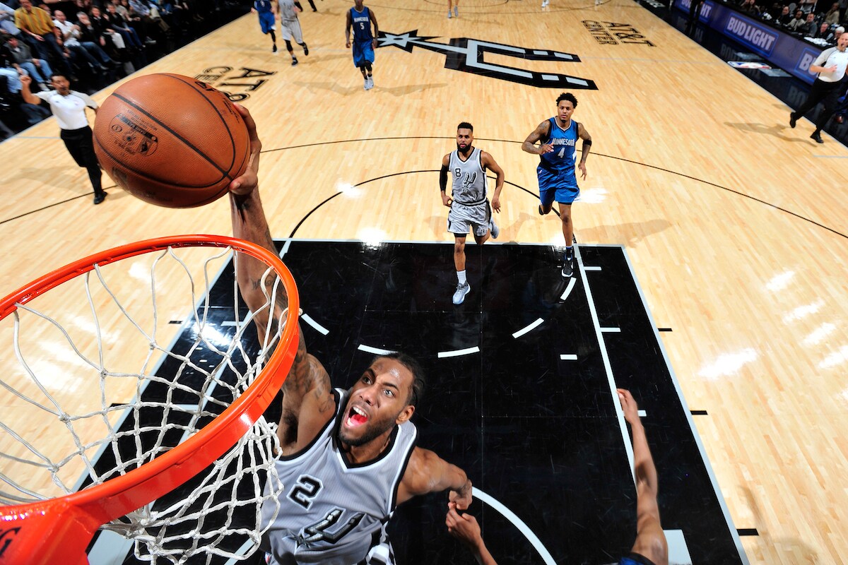 Kawhi Leonard in 2016-17 | San Antonio Spurs