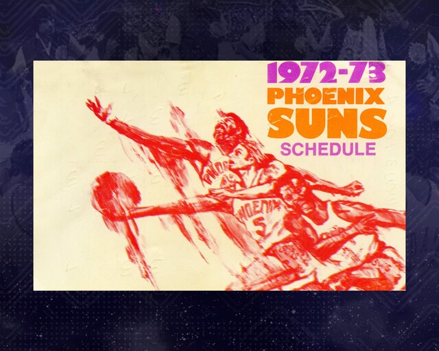 Phoenix Suns History Pocket Schedules Photo Gallery