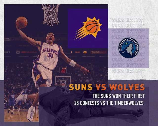 Head-to-Head History: Suns vs Wolves Photo Gallery | NBA.com