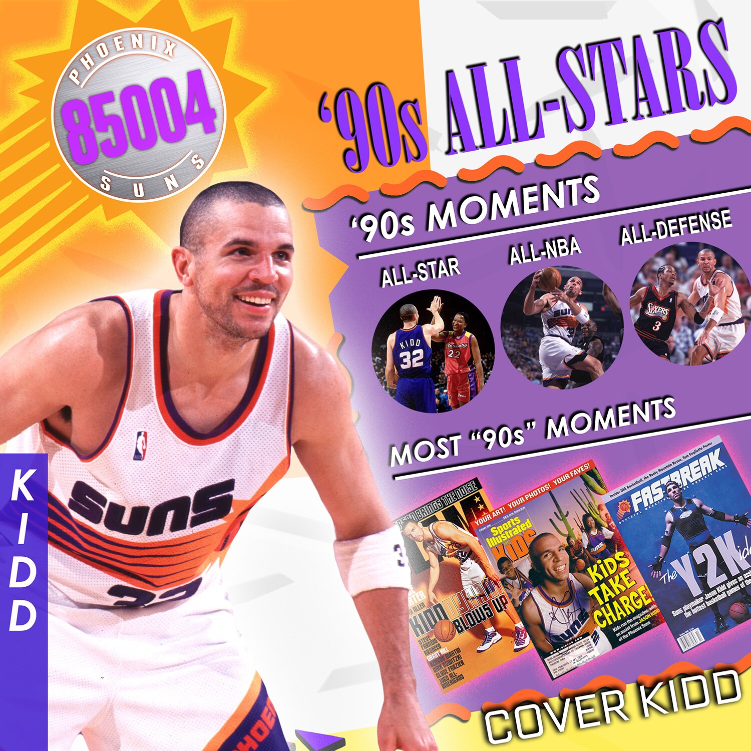 90s Week: All-Star Infographics | Phoenix Suns