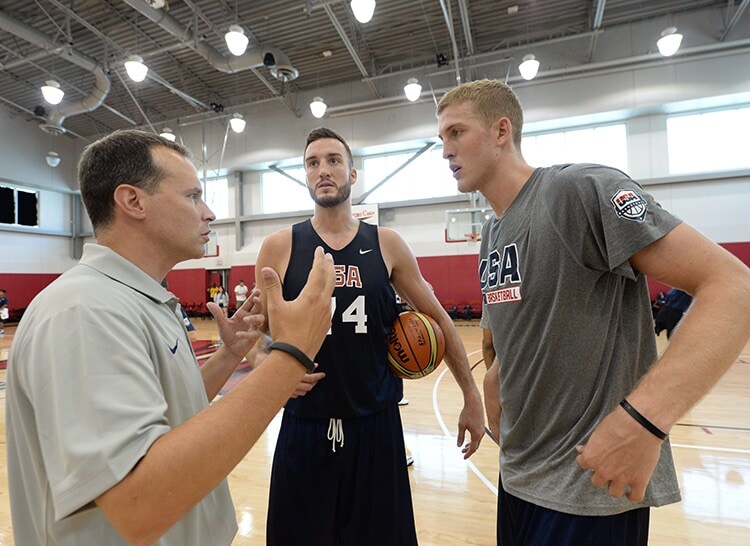 Team USA Miles Plumlee Photo Gallery