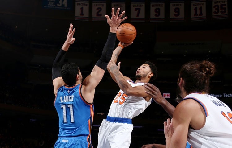 Spectacular Thunder Take On The Knicks, Aim For 4th Straight Victory Scene Collection