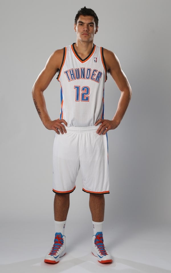 【NBA】OKLAHOMA CITY THUNDER ADAMS 12 アダムス OKC Thunder Oklahoma City Steven Adams #12 adidas Jersey