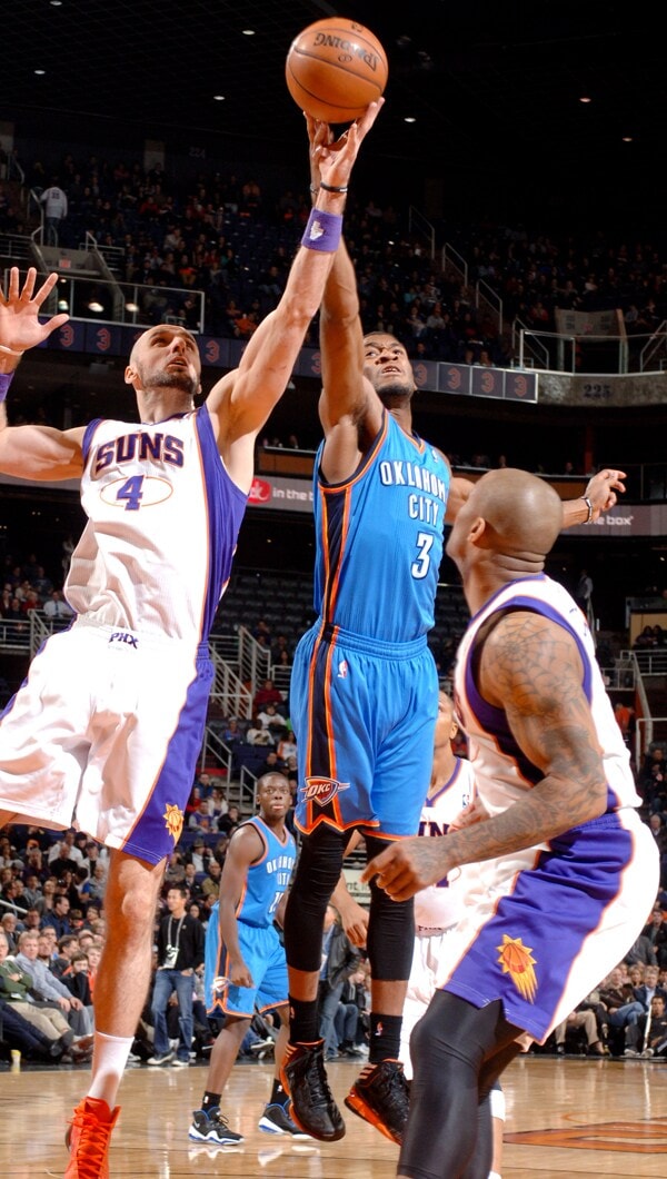 Spectacular Thunder 119-84 Suns (apr 19, 2026) Final Score Moment Photography