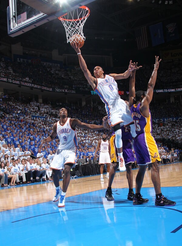 Thunder vs. Lakers: Game 2 - May 16, 2012  - 2