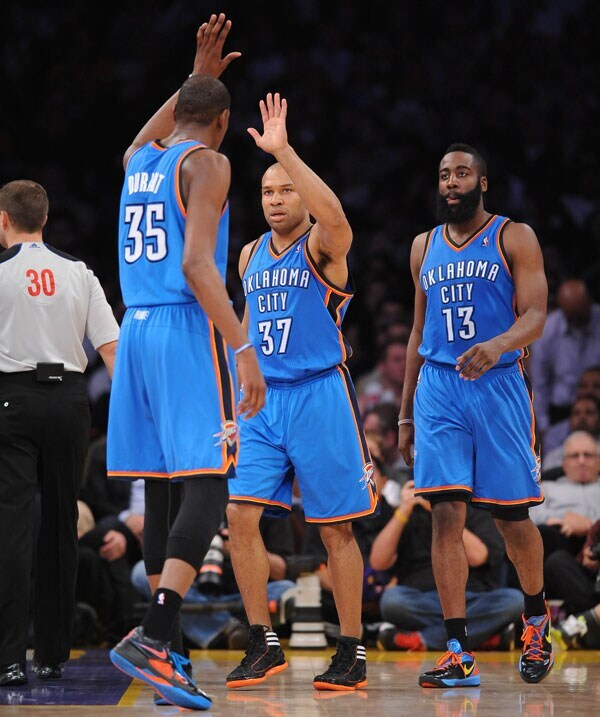 Thunder at Lakers - March 29, 2012 | Oklahoma City Thunder