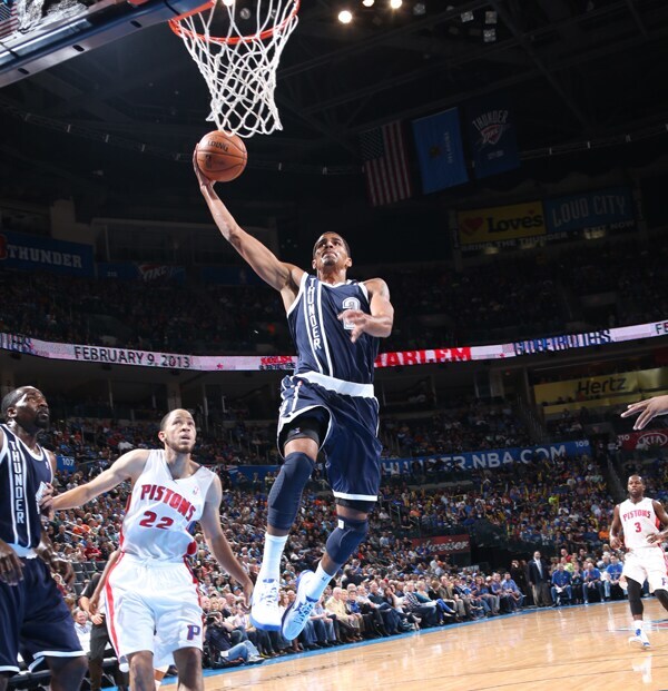 Thunder vs. Pistons Nov. 9, 2012 Photo Gallery