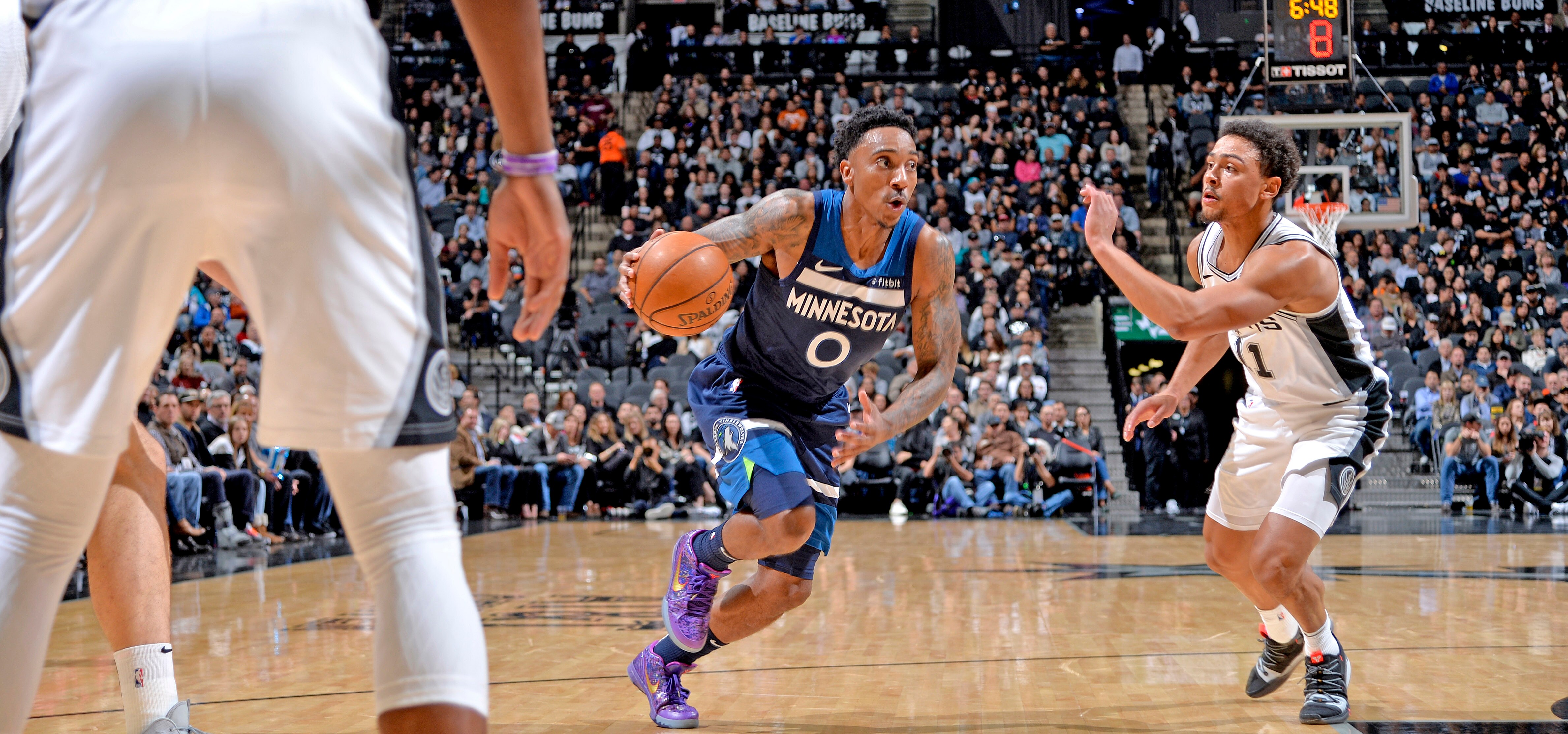 Wolves Come Up Just Short In San Antonio Thriller | NBA.com Wolves Come Up Just Short In San Antonio Thriller | NBA.com