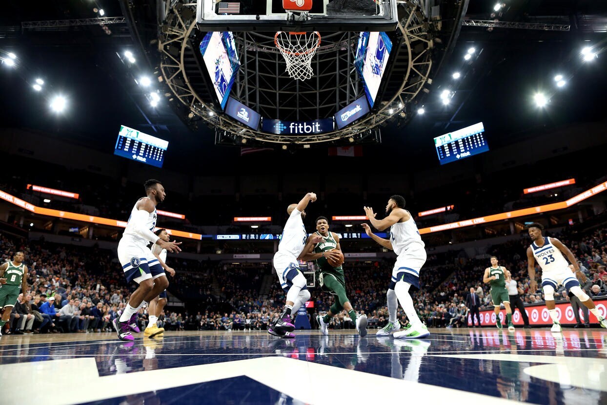 Gallery | Wolves Take On Bucks At Target Center Photo Gallery | NBA.com