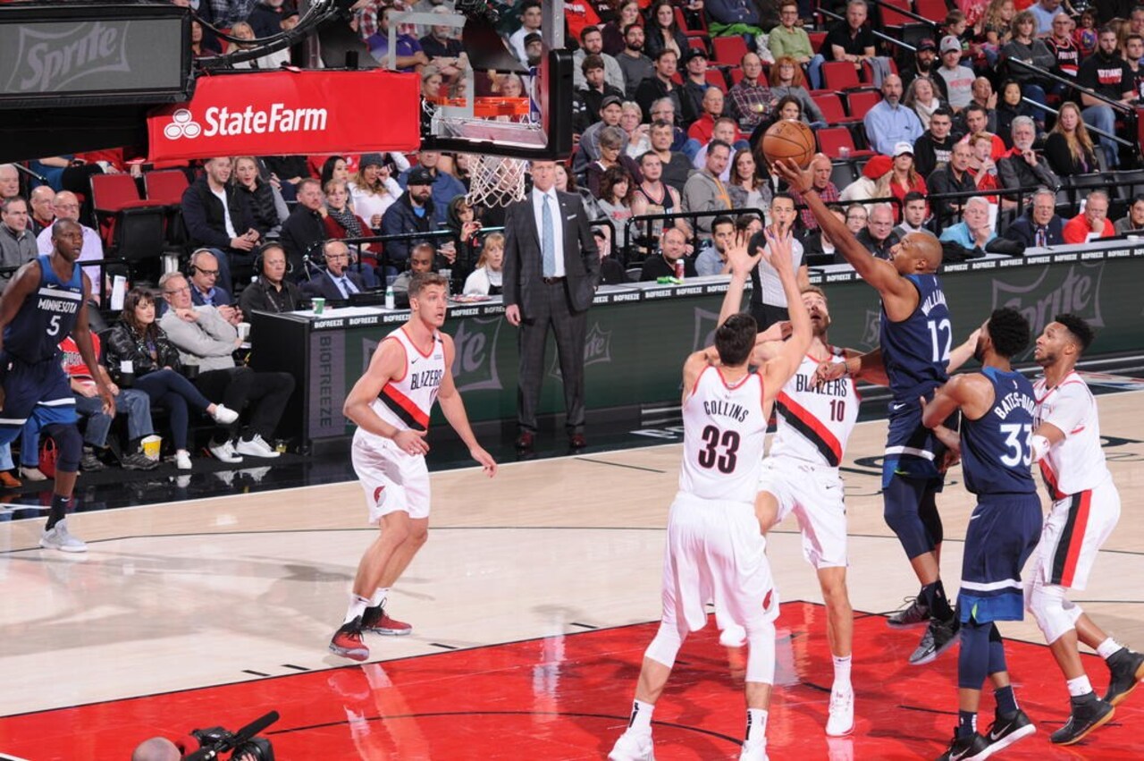 Gallery | Wolves Fall To Blazers In Portland | Minnesota Timberwolves