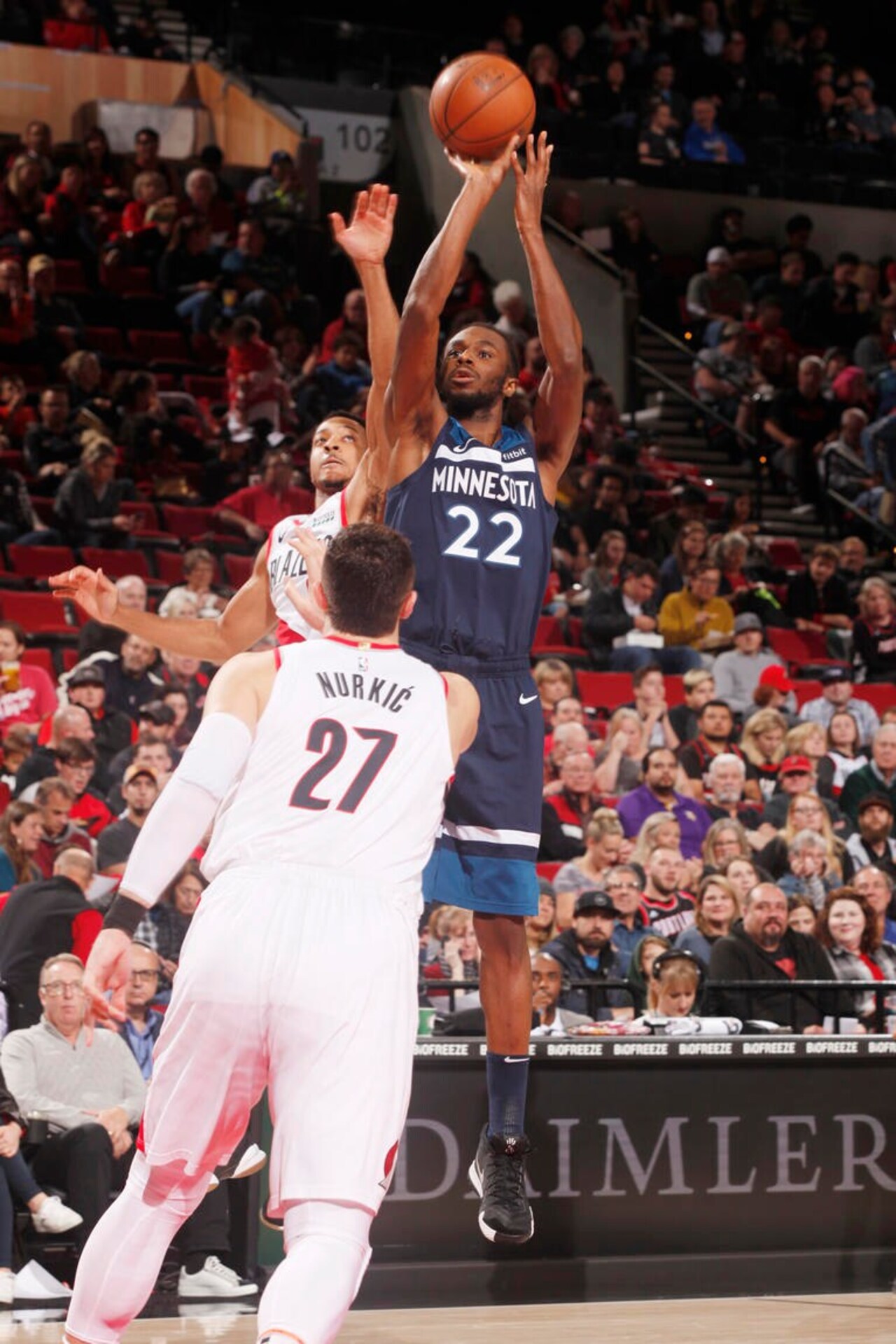 Gallery | Wolves Fall To Blazers In Portland | Minnesota Timberwolves