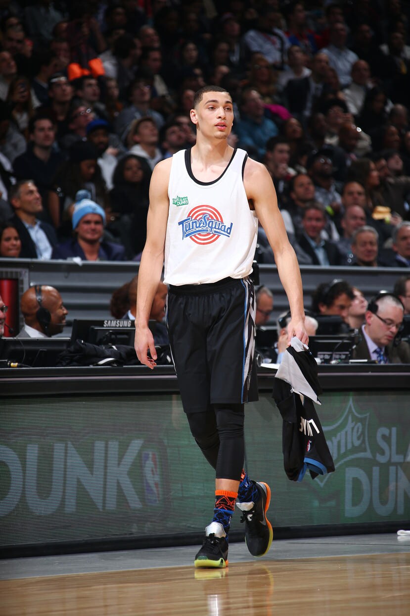 zach lavine shoes dunk contest