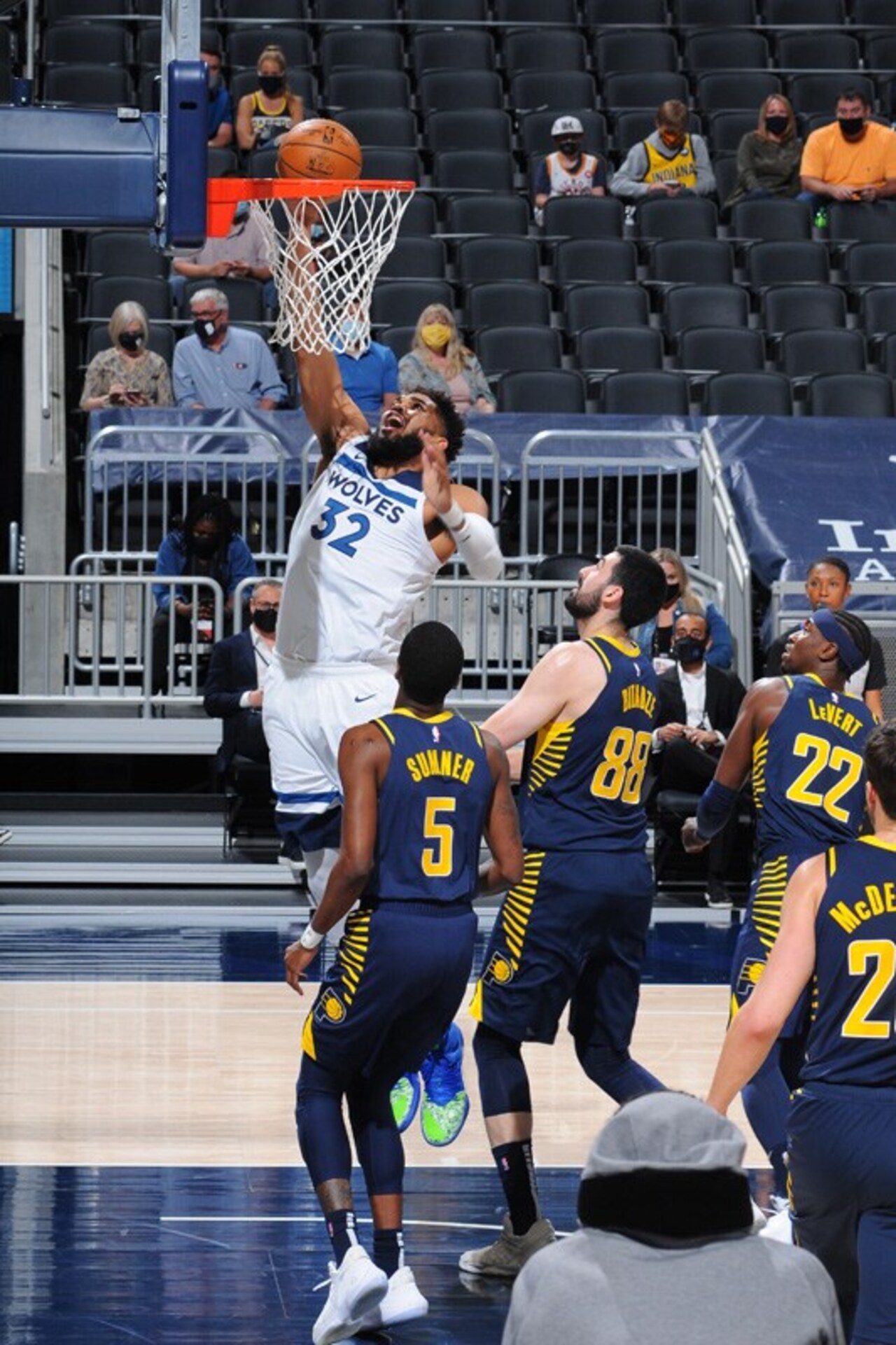 Photos: Wolves at Pacers | Minnesota Timberwolves