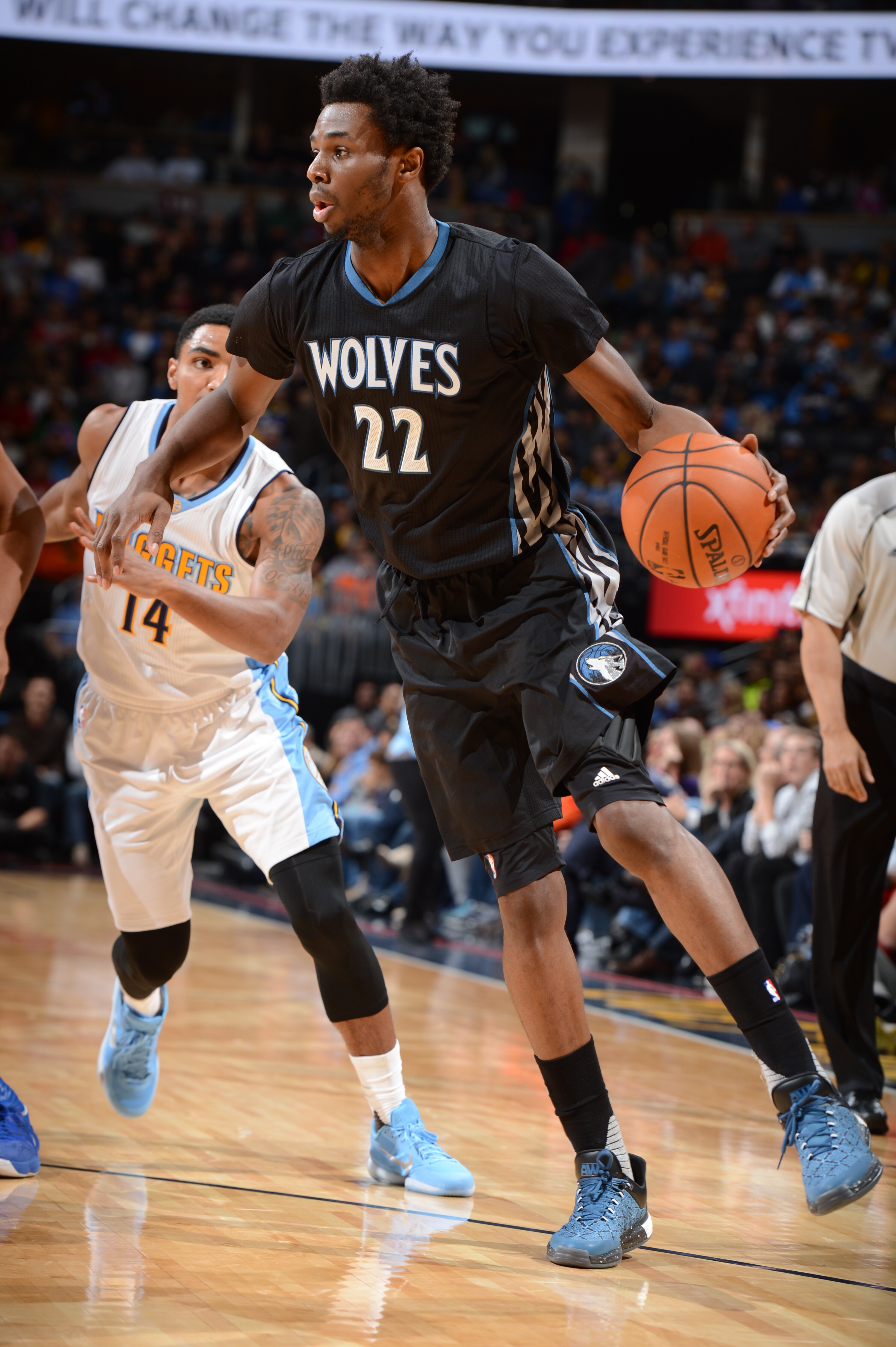 Photo Gallery | Wolves Take Down Nuggets | Minnesota Timberwolves