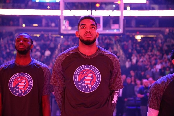 karl anthony towns pink jersey