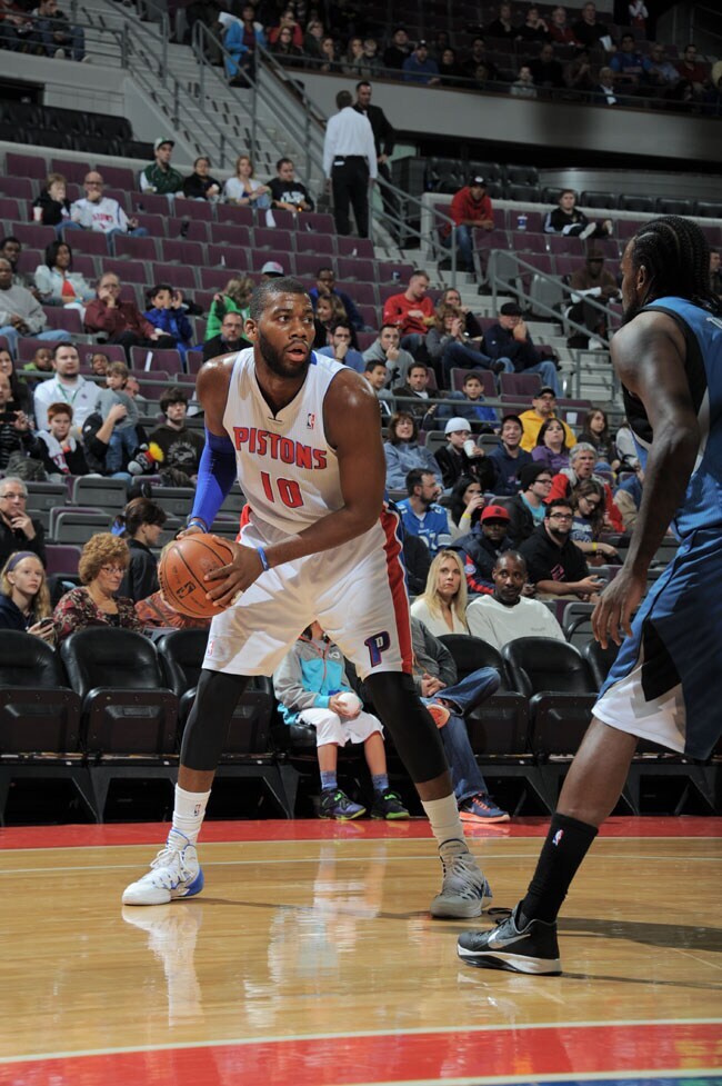 Wolves vs. Pistons October 24, 2013 Photo Gallery