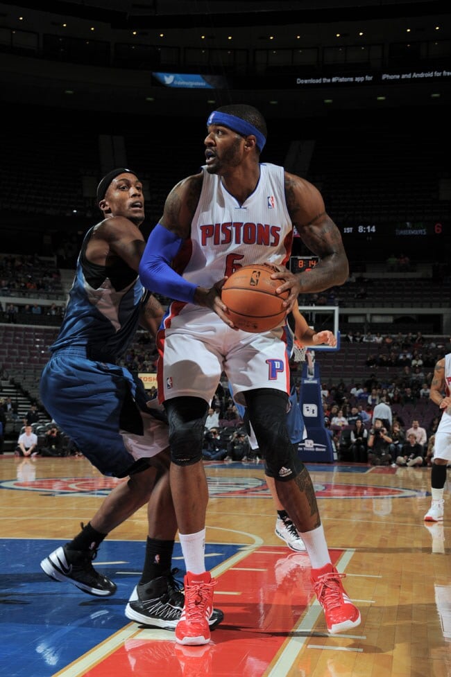 Wolves vs. Pistons October 24, 2013 Photo Gallery