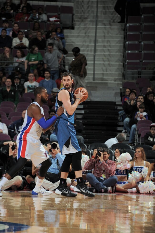 Wolves vs. Pistons October 24, 2013 Photo Gallery