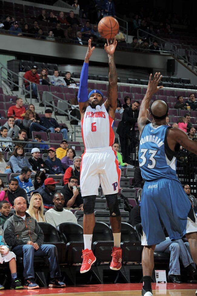 Wolves vs. Pistons October 24, 2013 Photo Gallery