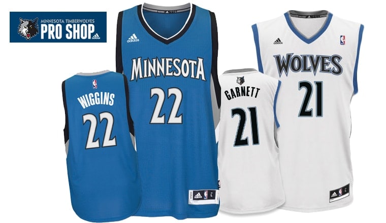 Timberwolves hotsell pro shop