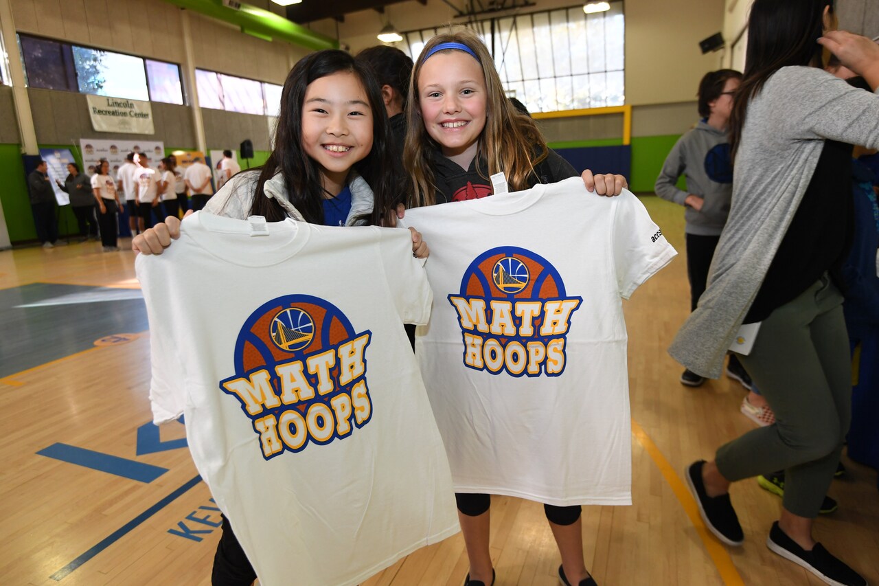 Math Hoops Live: Lincoln Square Recreation Center | Golden State Warriors