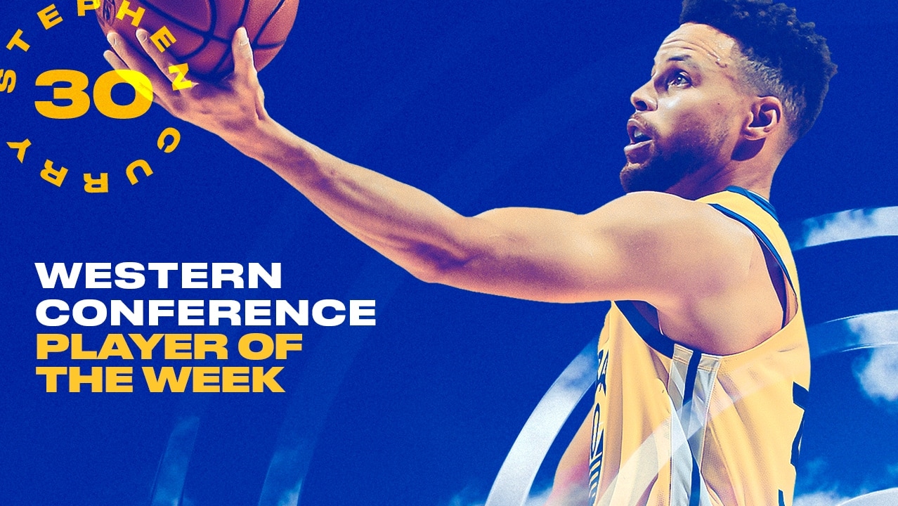 Stephen Curry Named Western Conference Player of the Week