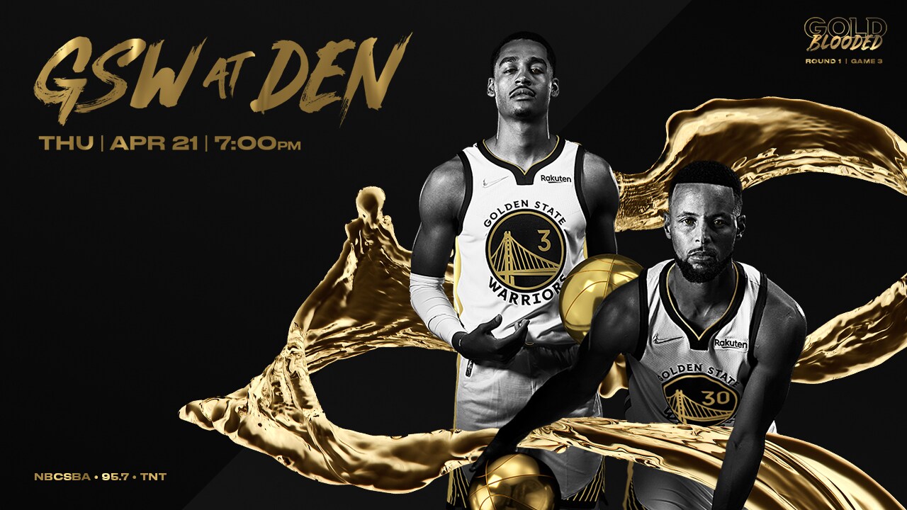 Game 3 Preview Warriors at Nuggets 4/21/22