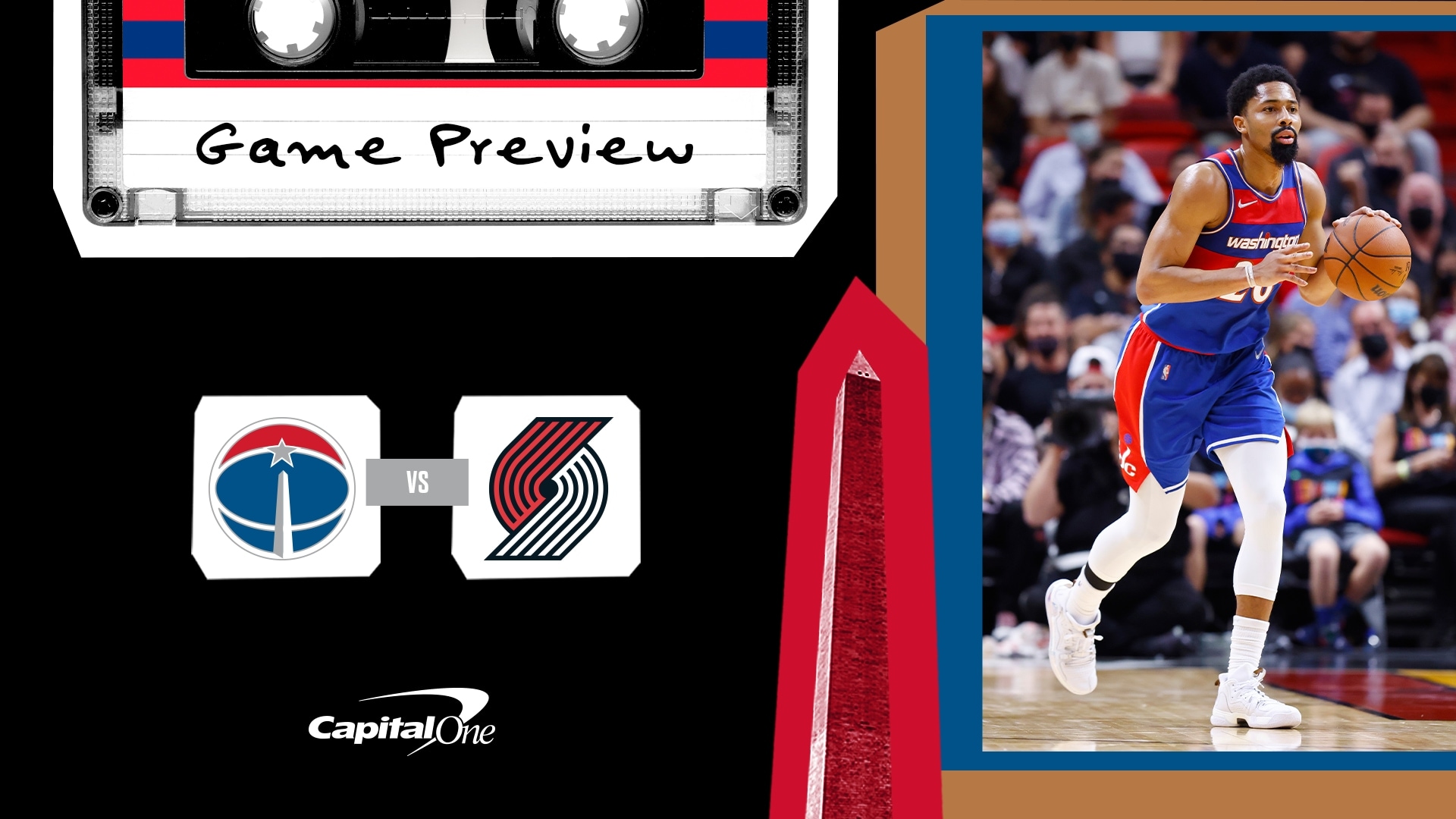 Preview Wizards go for fourthstraight win Saturday vs. Portland