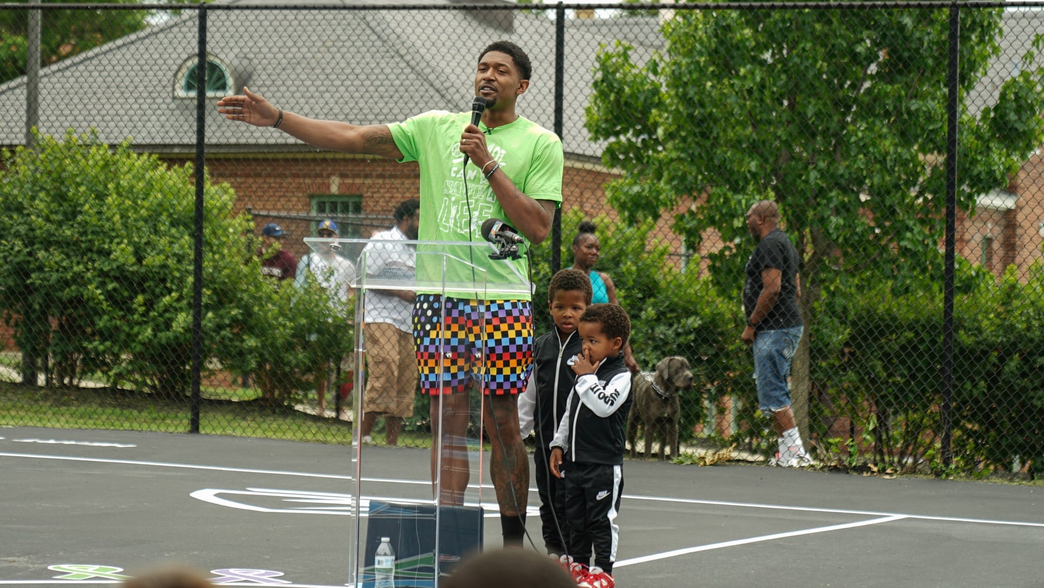 Photos Bradley Beal and Hoop For All unveil refurbished Banneker