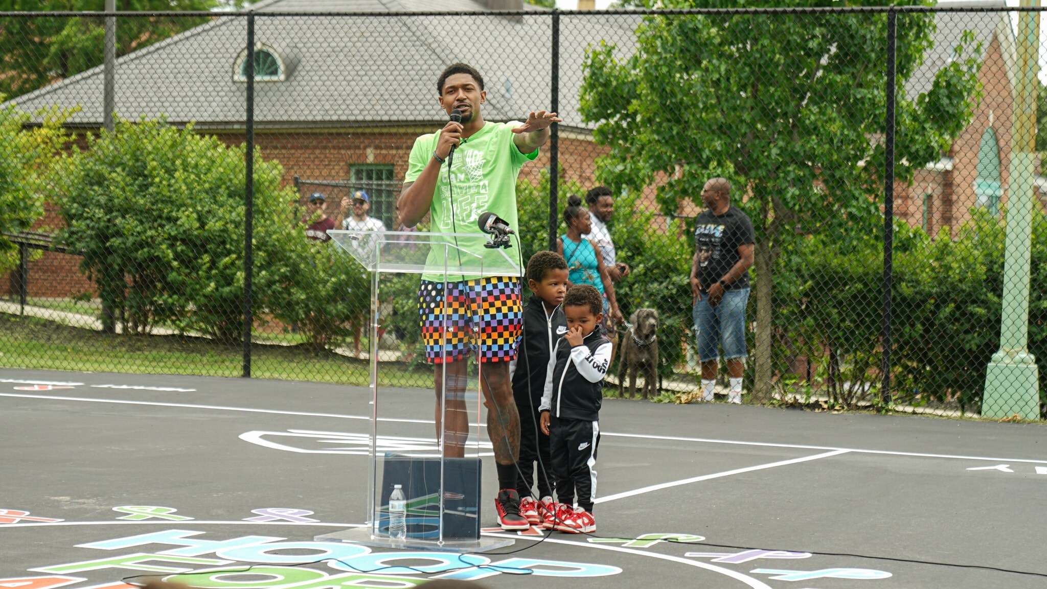 Photos Bradley Beal and Hoop For All unveil refurbished Banneker
