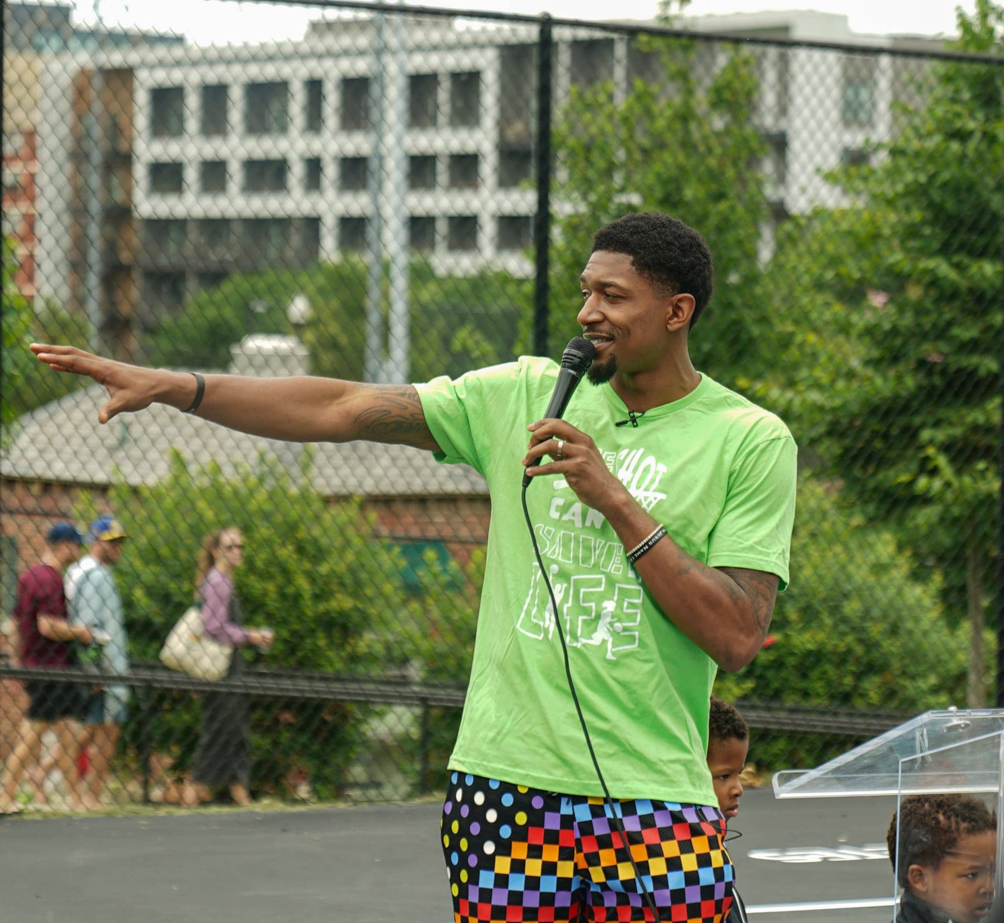 Photos Bradley Beal and Hoop For All unveil refurbished Banneker