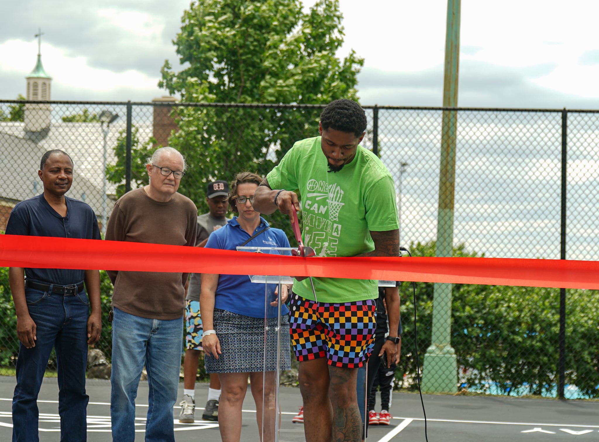 Photos Bradley Beal and Hoop For All unveil refurbished Banneker
