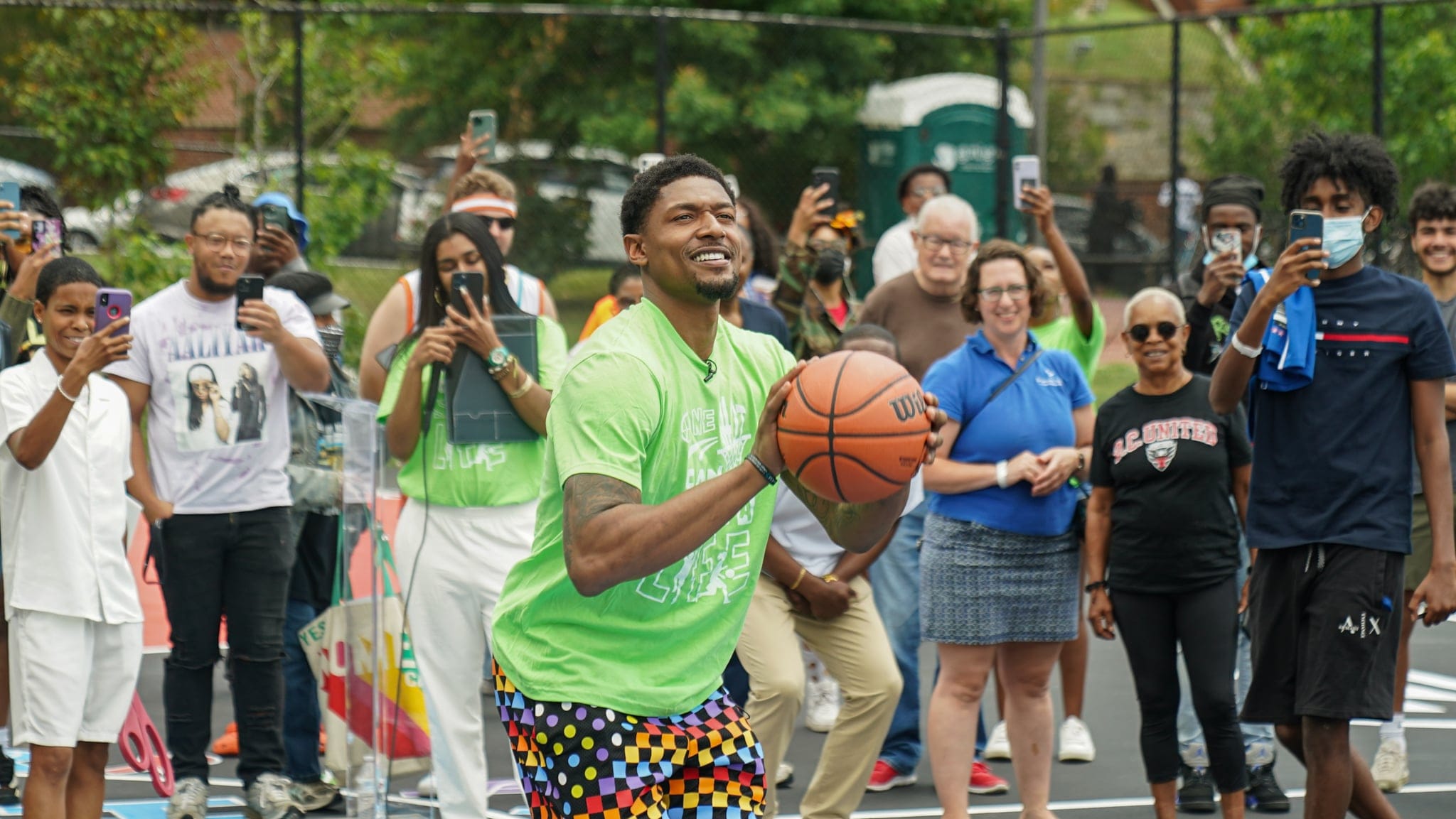 Photos Bradley Beal and Hoop For All unveil refurbished Banneker