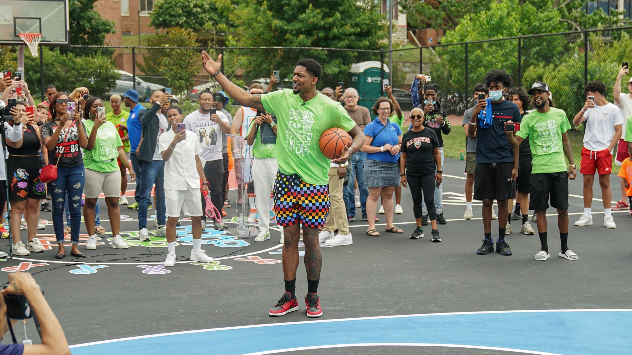 Photos Bradley Beal and Hoop For All unveil refurbished Banneker
