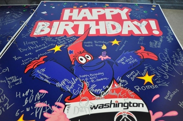 G-Wiz Birthday Celebration | Washington Wizards