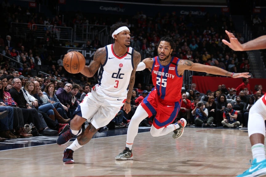 Wizards top Pistons as Beal climbs franchise's alltime scoring list